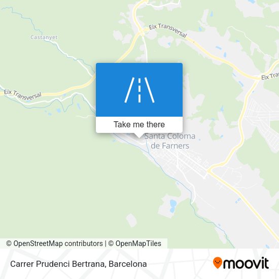 Carrer Prudenci Bertrana map