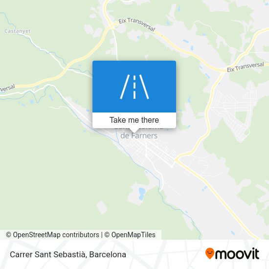 Carrer Sant Sebastià map
