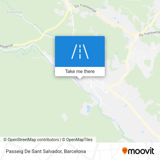 Passeig De Sant Salvador map
