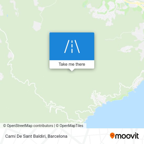 Camí De Sant Baldiri map