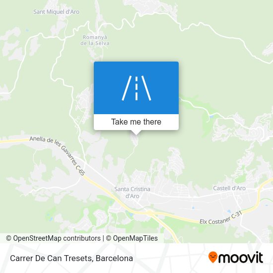 Carrer De Can Tresets map