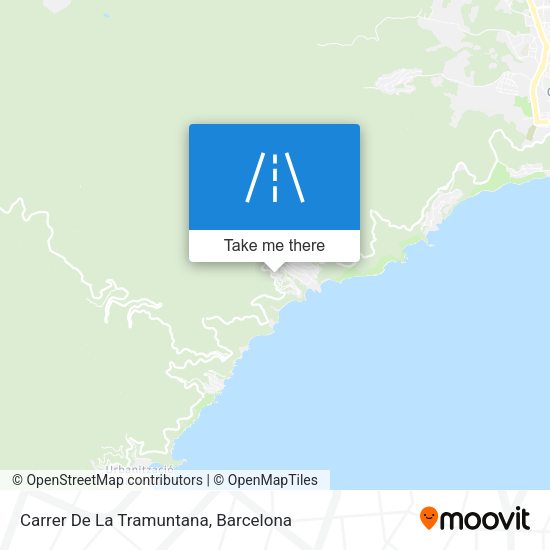 Carrer De La Tramuntana map