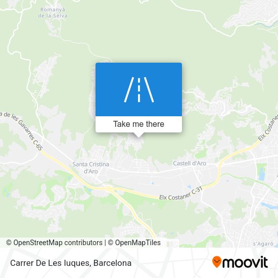 Carrer De Les Iuques map