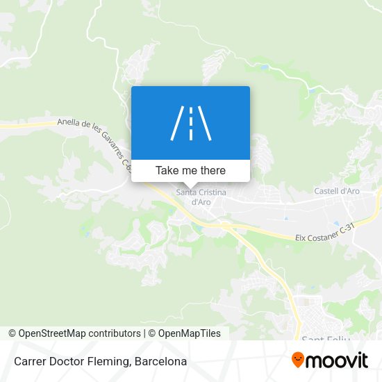 Carrer Doctor Fleming map