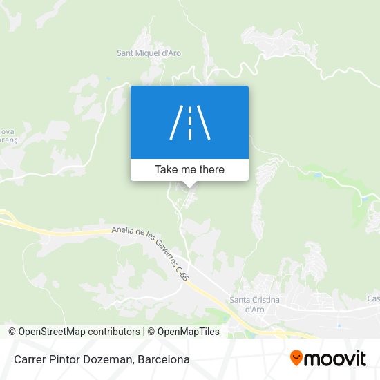 Carrer Pintor Dozeman map