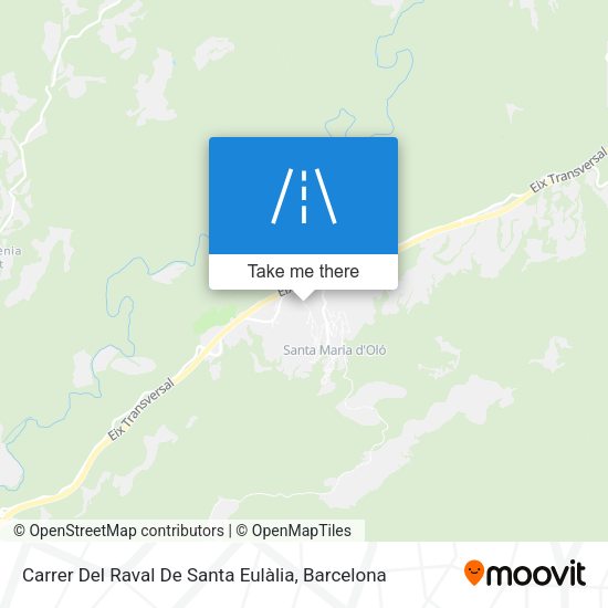 Carrer Del Raval De Santa Eulàlia map