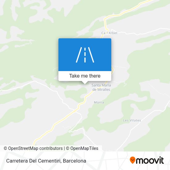 Carretera Del Cementiri map