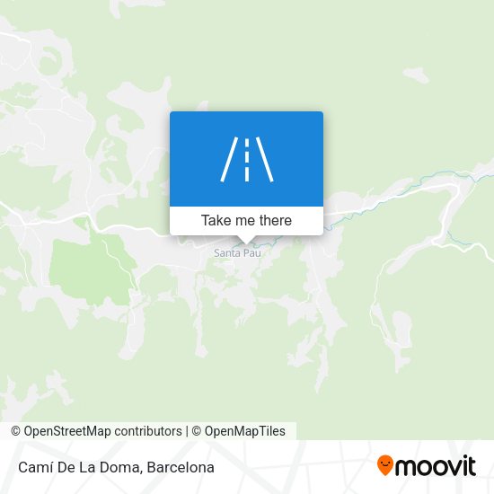 Camí De La Doma map