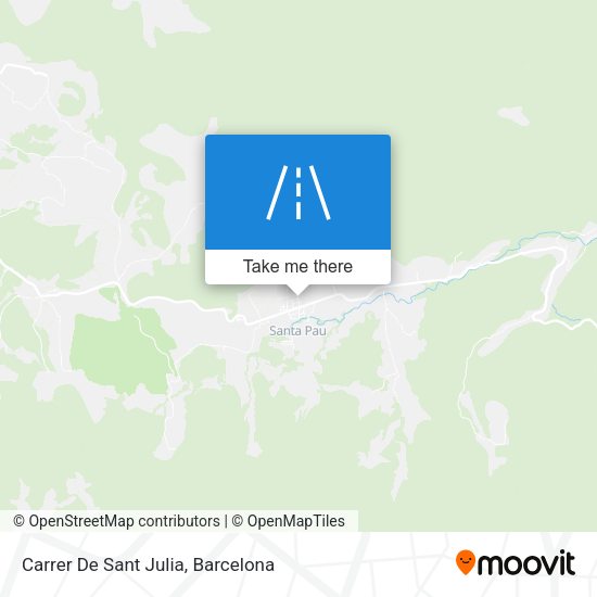 Carrer De Sant Julia map