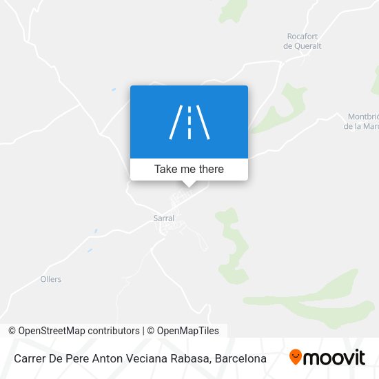 Carrer De Pere Anton Veciana Rabasa map