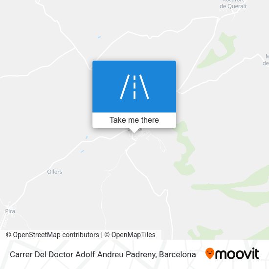 Carrer Del Doctor Adolf Andreu Padreny map