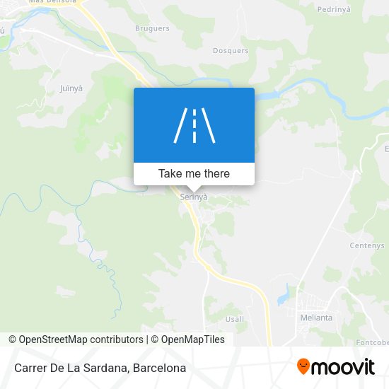 Carrer De La Sardana map