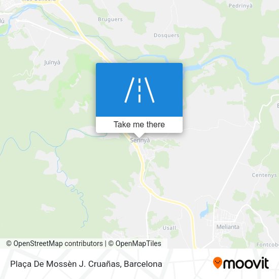 Plaça De Mossèn J. Cruañas map