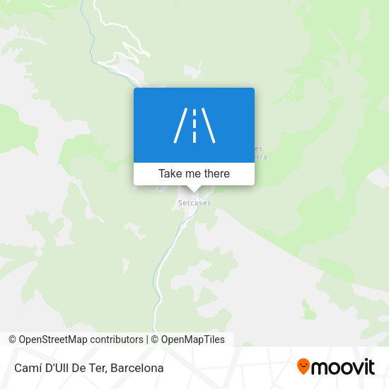 Camí D'Ull De Ter map