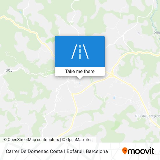 Carrer De Domènec Costa I Bofarull map