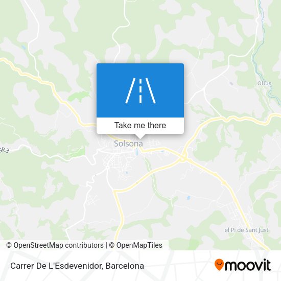 Carrer De L'Esdevenidor map