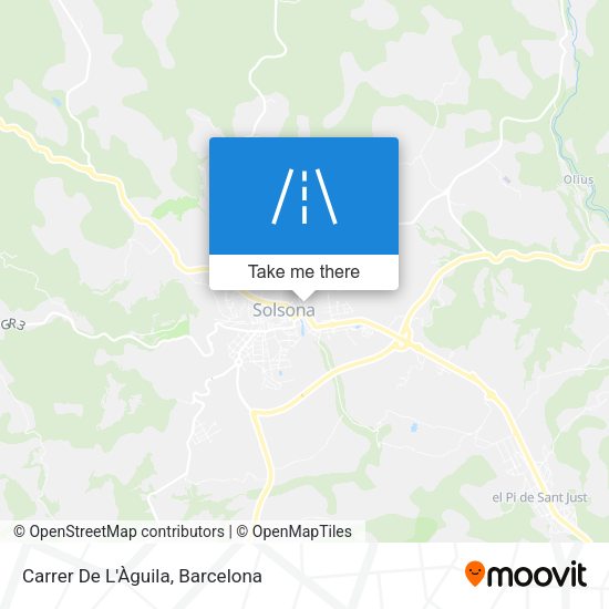 Carrer De L'Àguila map
