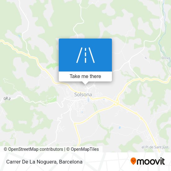 Carrer De La Noguera map