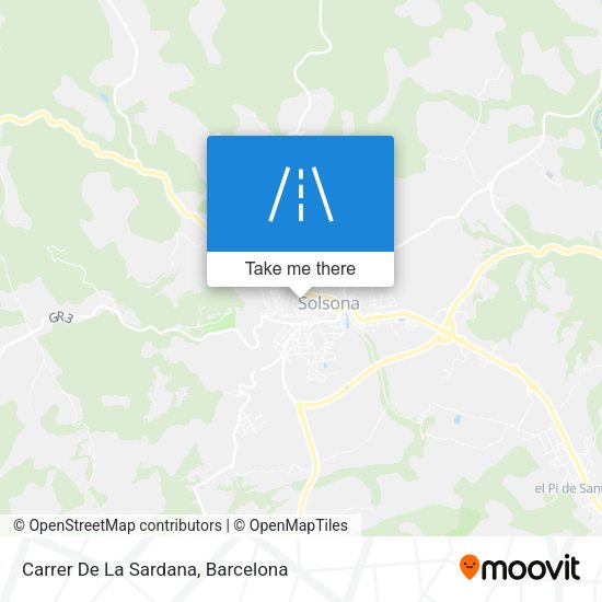 Carrer De La Sardana map