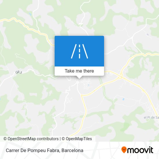 Carrer De Pompeu Fabra map