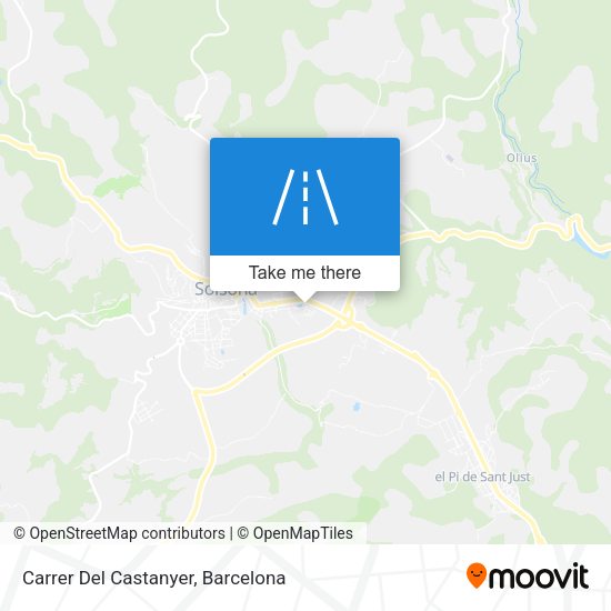 Carrer Del Castanyer map