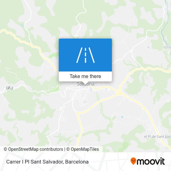 Carrer I Pl Sant Salvador map