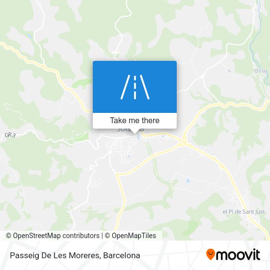 Passeig De Les Moreres map