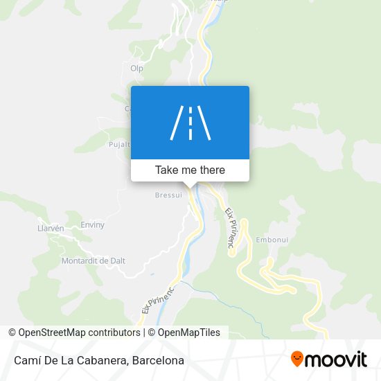 Camí De La Cabanera map