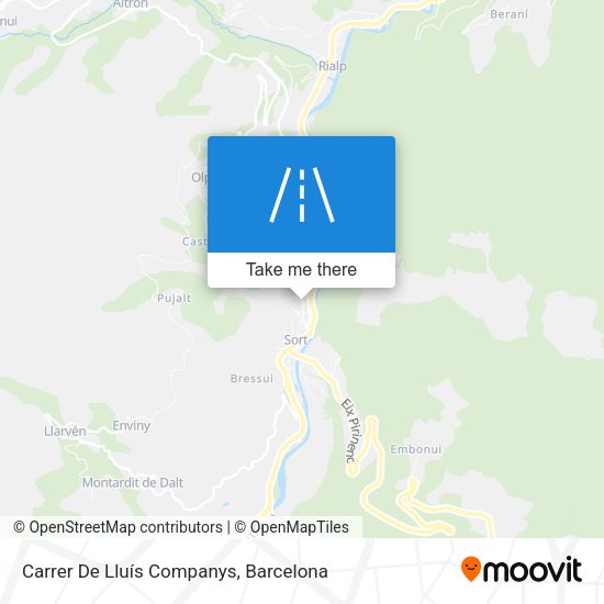Carrer De Lluís Companys map