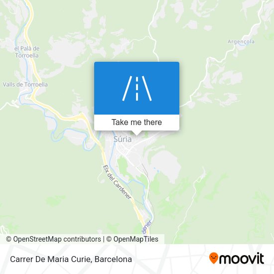 Carrer De Maria Curie map
