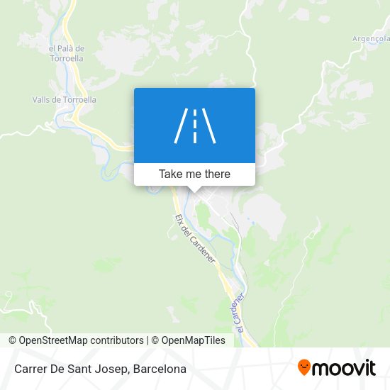 Carrer De Sant Josep map