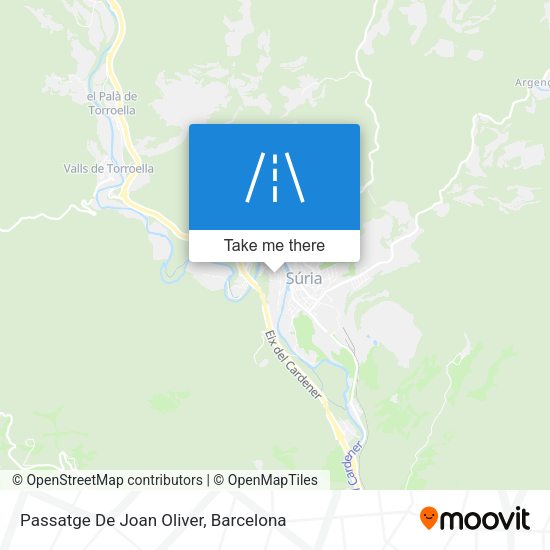 Passatge De Joan Oliver map