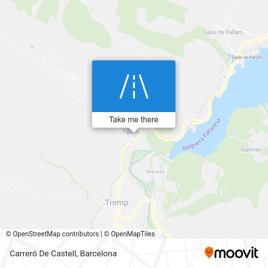 Carreró De Castell map