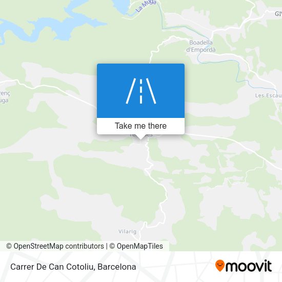Carrer De Can Cotoliu map