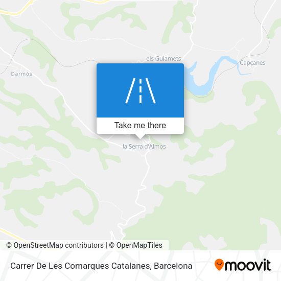 Carrer De Les Comarques Catalanes map