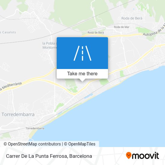Carrer De La Punta Ferrosa map