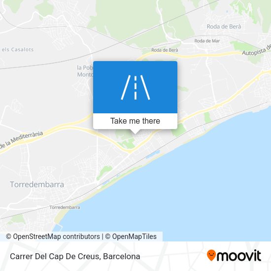 Carrer Del Cap De Creus map