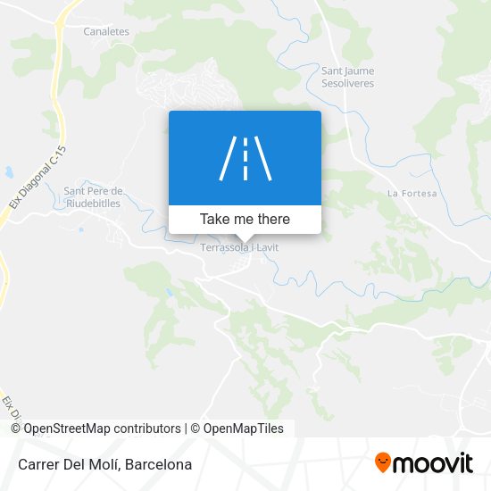 Carrer Del Molí map