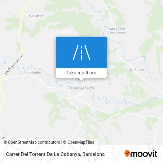 Carrer Del Torrent De La Cabanya map