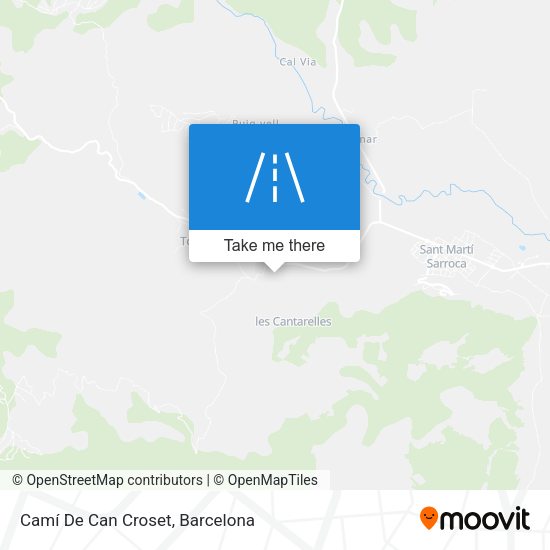 Camí De Can Croset map