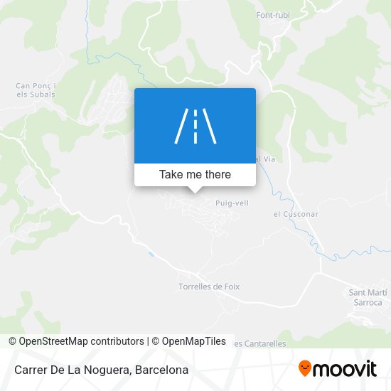 Carrer De La Noguera map