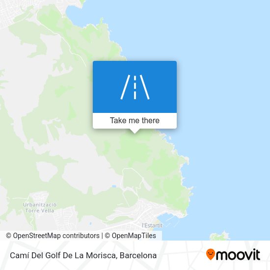 Camí Del Golf De La Morisca map