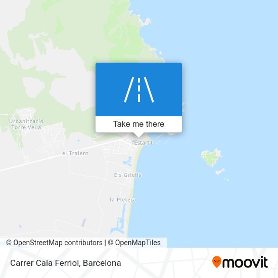 Carrer Cala Ferriol map