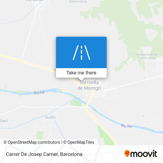 Carrer De Josep Carner map