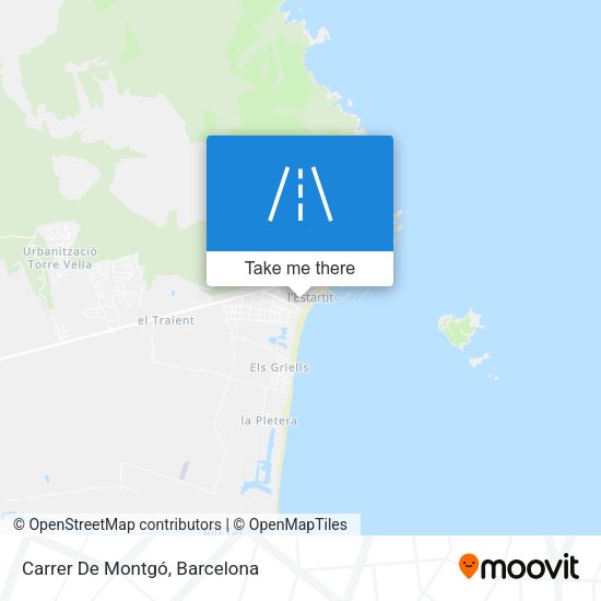 Carrer De Montgó map