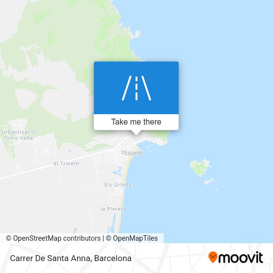 Carrer De Santa Anna map
