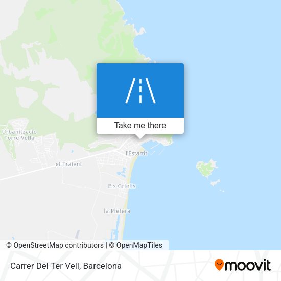 Carrer Del Ter Vell map