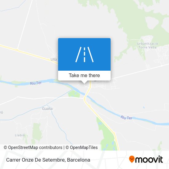 Carrer Onze De Setembre map