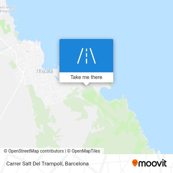 Carrer Salt Del Trampolí map