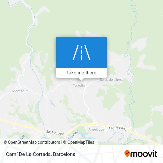 Camí De La Cortada map